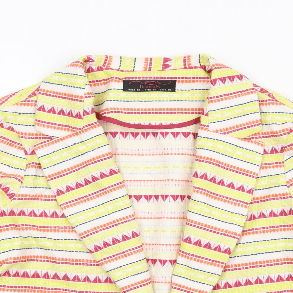 Womens UK Size 12 New Look Multicoloured Jacket