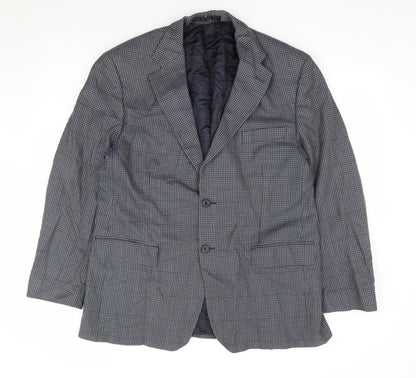 Mens UK Size 42 Marks and Spencer Regular Blue Suit Jacket