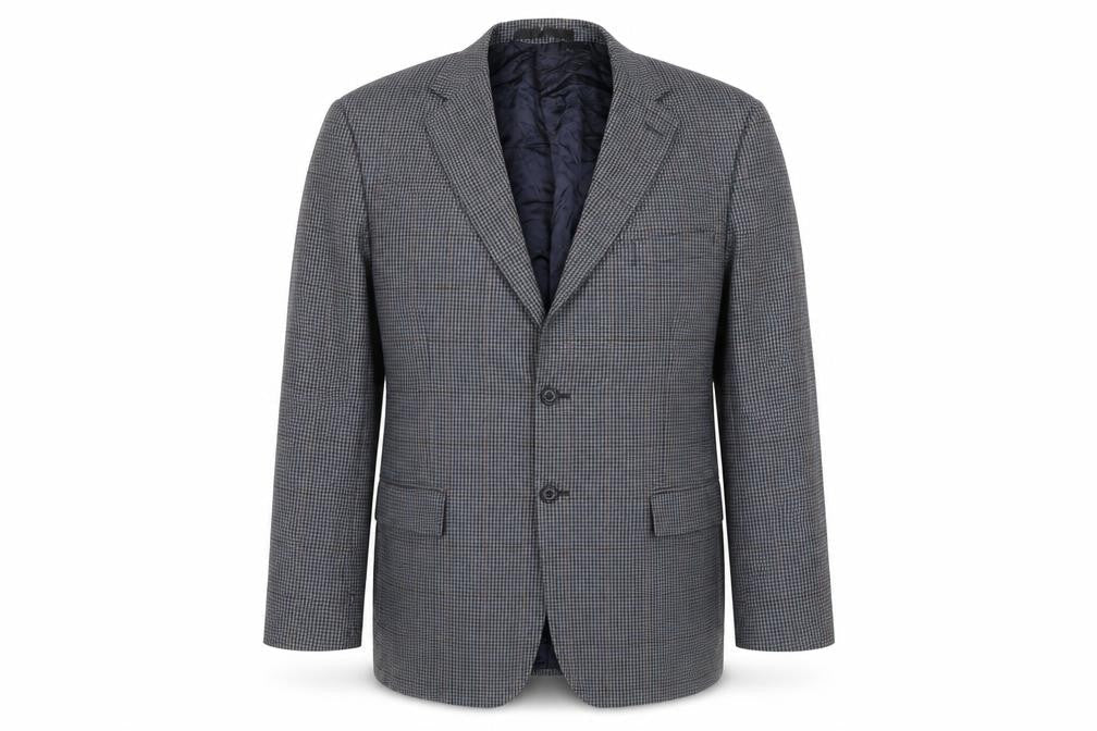 Mens UK Size 42 Marks and Spencer Regular Blue Suit Jacket