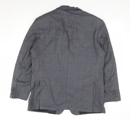 Mens UK Size 42 Marks and Spencer Regular Blue Suit Jacket