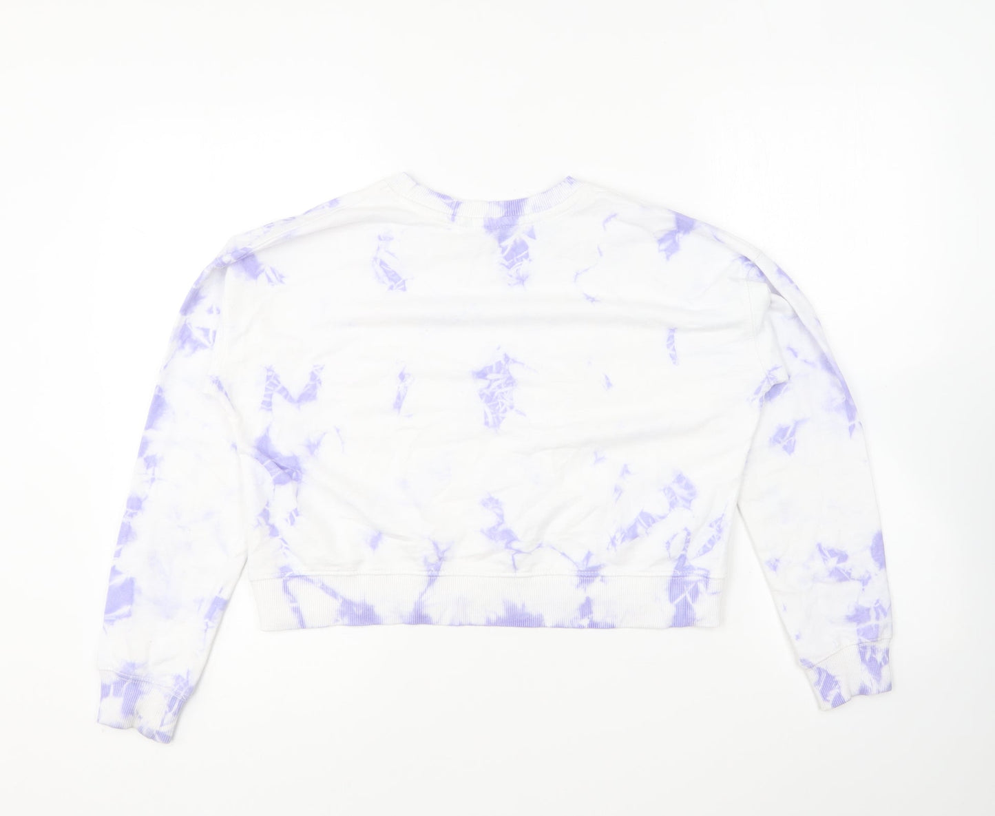New Look Girls Multicoloured Polyester Pullover Sweatshirt Size 12-13 Years Pullover - Tie Dye