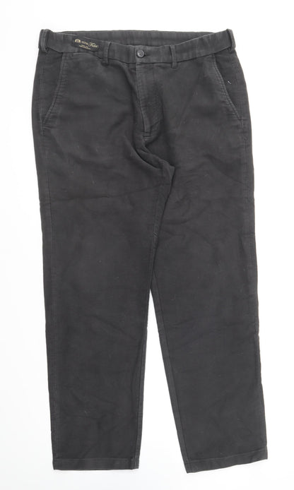 Womens UK Size 36 in Marks and Spencer Regular Fit Chino Grey Trousers
