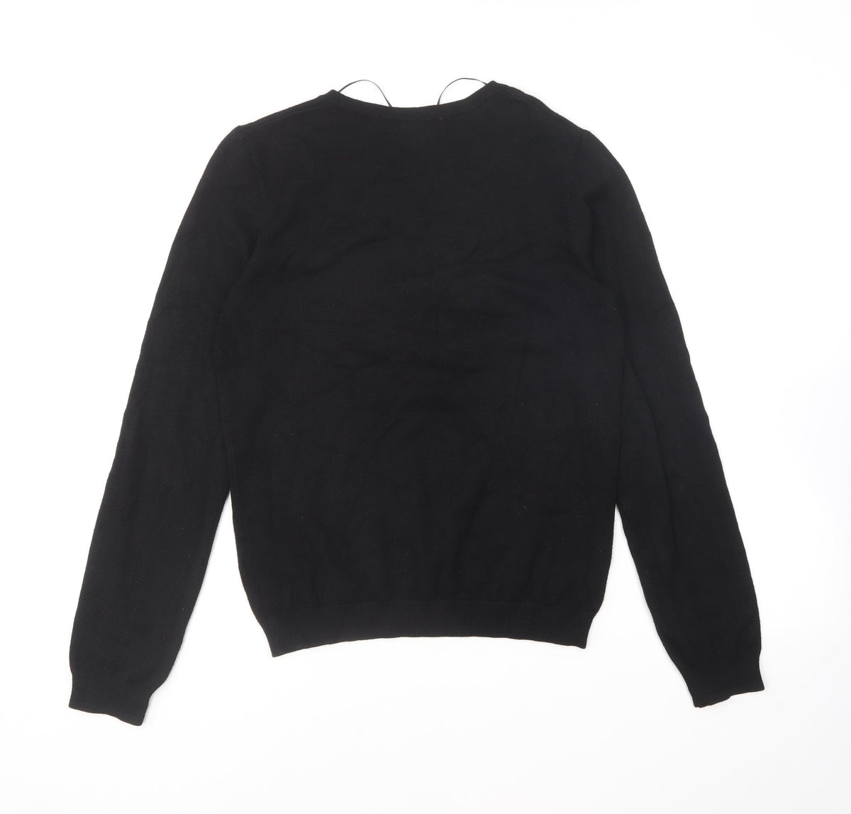 Womens UK Size S H&M Black Pullover Jumper
