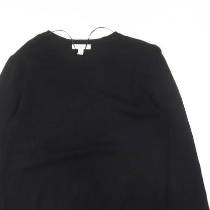 Womens UK Size S H&M Black Pullover Jumper