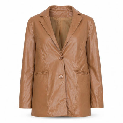 Womens UK Size XS PRETTYLITTLETHING Brown Jacket