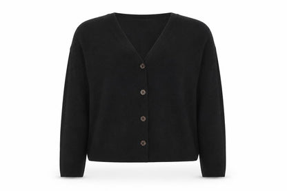 Womens UK Size S Marks and Spencer Black Cardigan Jumper