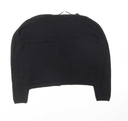Womens UK Size S Marks and Spencer Black Cardigan Jumper
