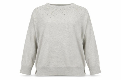 Womens UK Size 10 Atmosphere Beige Pullover Jumper