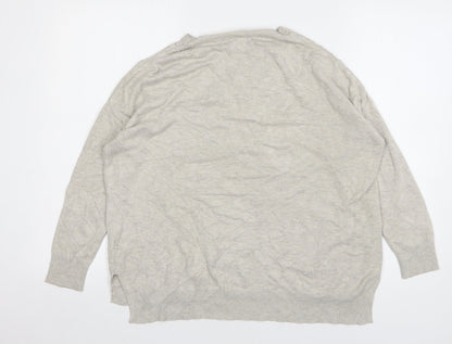 Womens UK Size 10 Atmosphere Beige Pullover Jumper