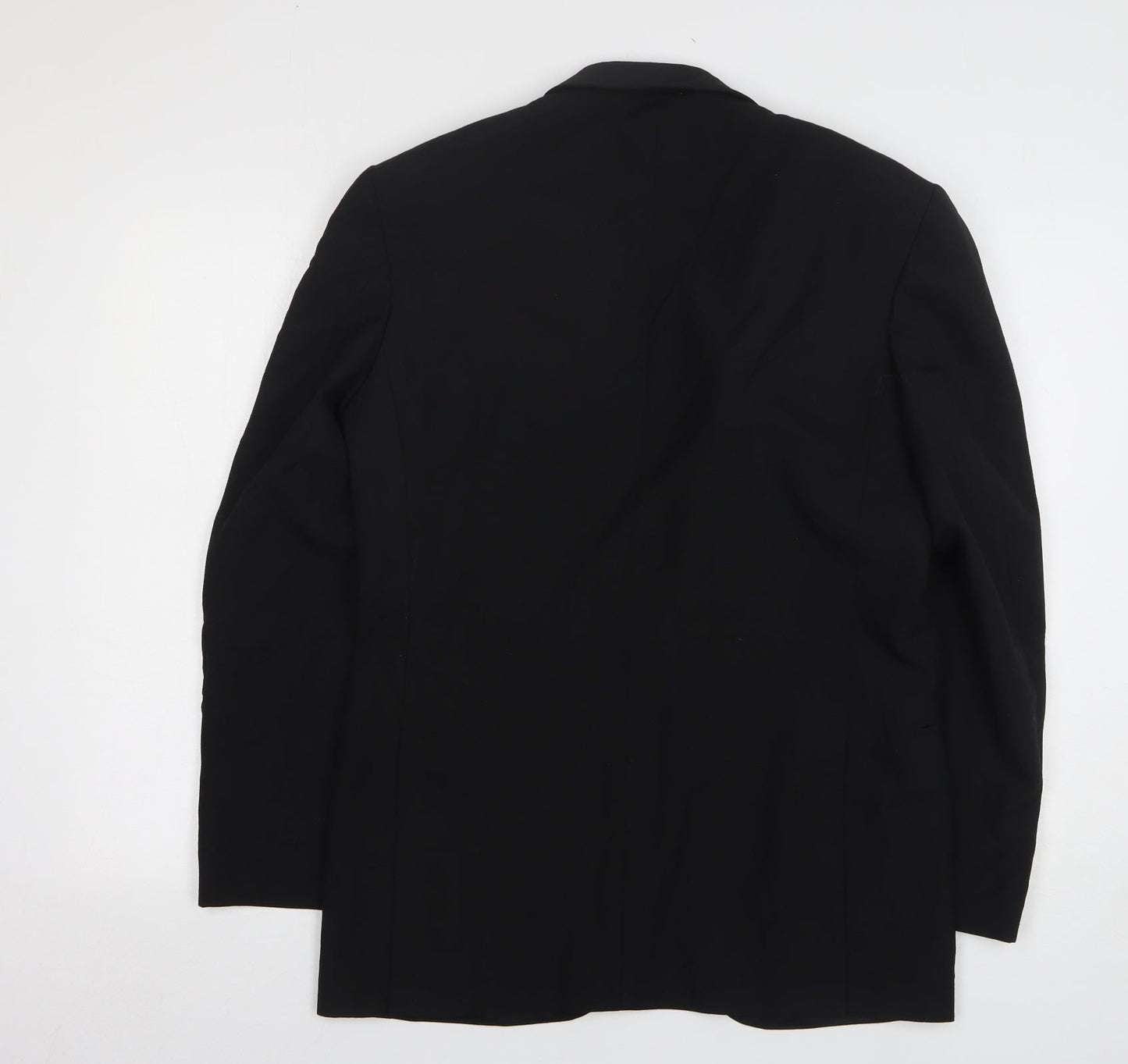 Mr Harry Mens Black Wool Jacket Suit Jacket Size 38
