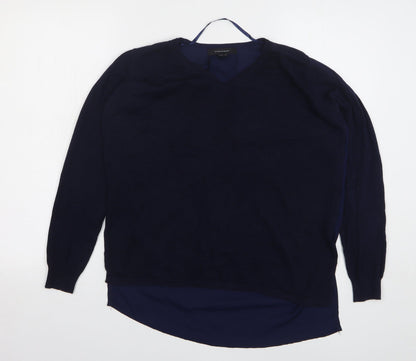 Womens UK Size 12 Atmosphere Blue Pullover Jumper