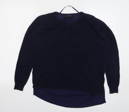 Womens UK Size 12 Atmosphere Blue Pullover Jumper
