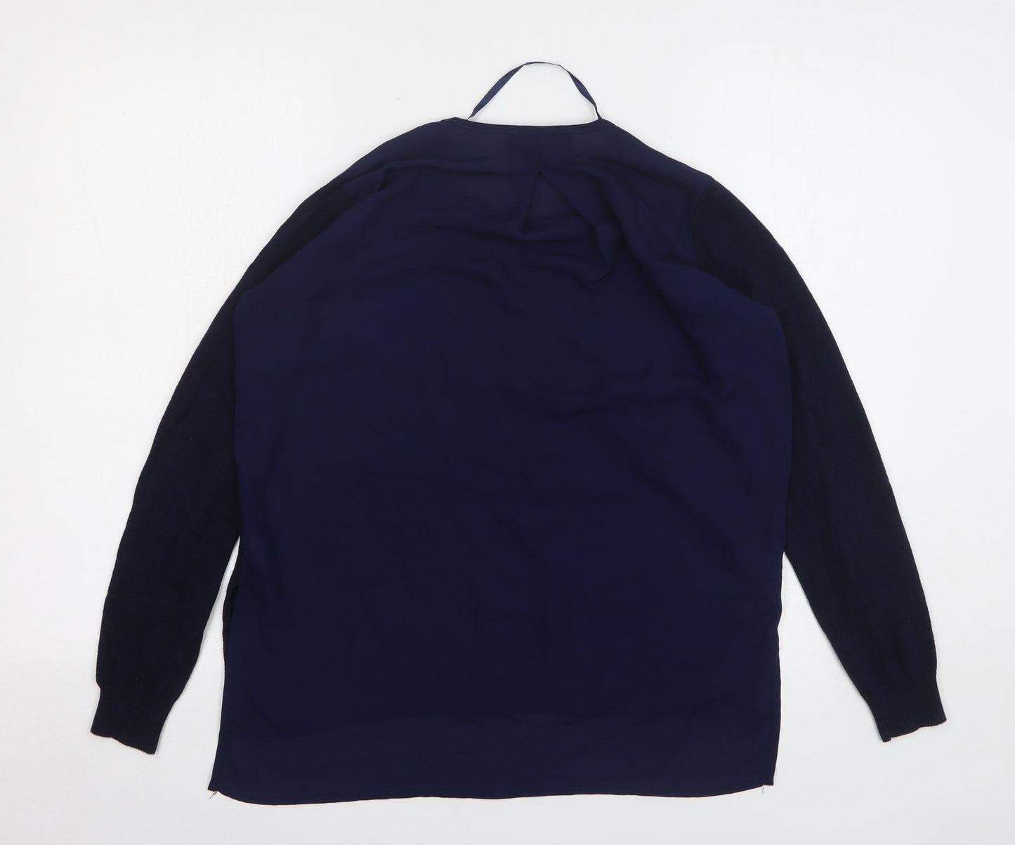 Womens UK Size 12 Atmosphere Blue Pullover Jumper