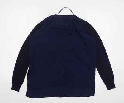Womens UK Size 12 Atmosphere Blue Pullover Jumper