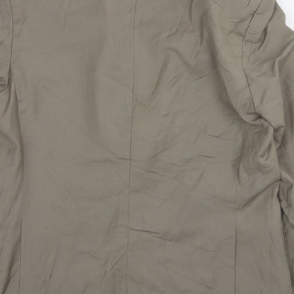 Mens UK Size 42 The Label Regular Beige Suit Jacket