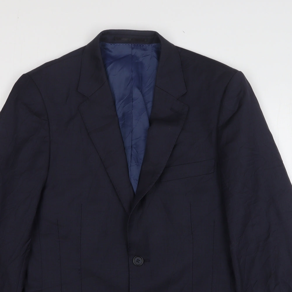 Mens UK Size 36 Linea Regular Blue Suit Jacket