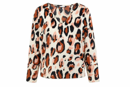 Womens UK Size 10 VILA Multicoloured Basic Blouse