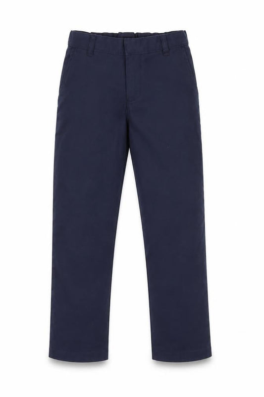 George Boys Blue Polyester Carpenter Trousers Size 5-6 Years Regular Hook & Loop