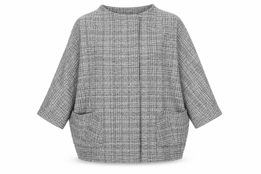 Womens UK Size 18 Atmosphere Grey Cardigan Jumper