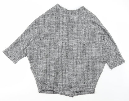 Womens UK Size 18 Atmosphere Grey Cardigan Jumper