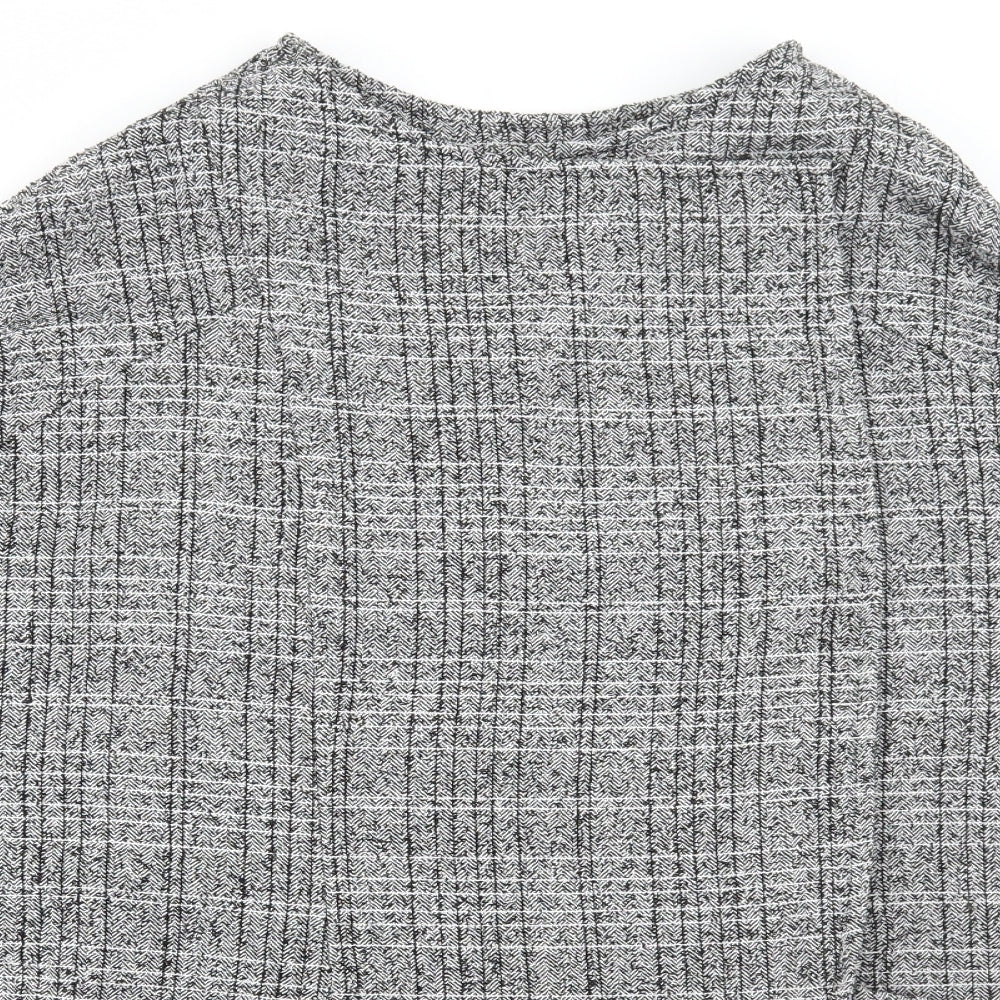 Womens UK Size 18 Atmosphere Grey Cardigan Jumper