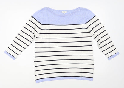 Womens UK Size M CC White Pullover Jumper