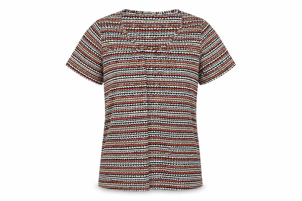 Womens UK Size 8 Marks and Spencer Multicoloured Basic T-Shirt