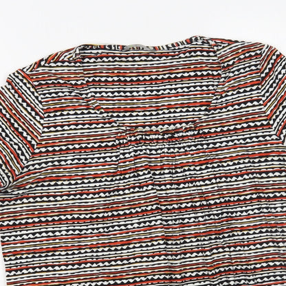 Womens UK Size 8 Marks and Spencer Multicoloured Basic T-Shirt