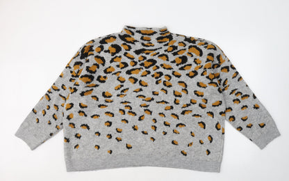 Womens UK Size 18 ASOS Grey Pullover Jumper