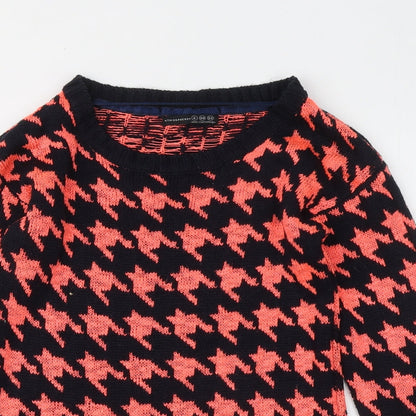 Womens UK Size 6 Atmosphere Orange Pullover Jumper