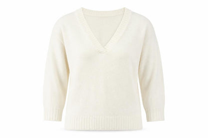 Womens UK Size M H&M Ivory Pullover Jumper