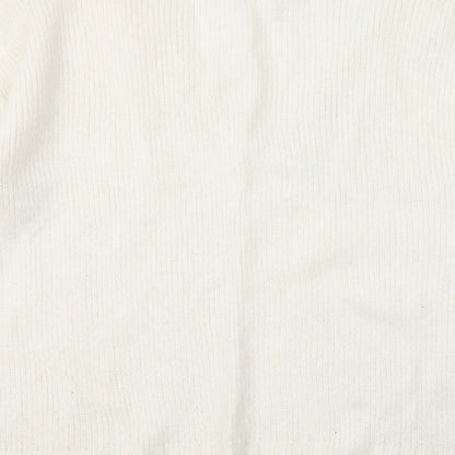 Womens UK Size M H&M Ivory Pullover Jumper