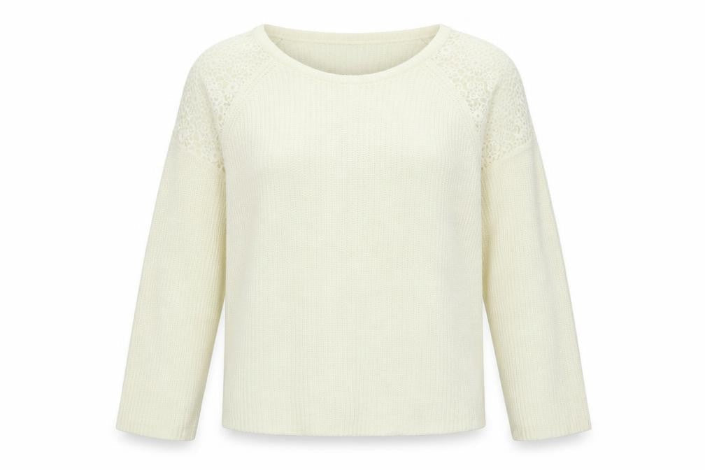 Womens UK Size 12 Dorothy Perkins Ivory Pullover Jumper