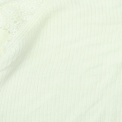 Womens UK Size 12 Dorothy Perkins Ivory Pullover Jumper