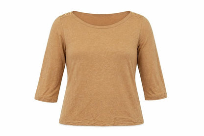 Womens UK Size L Zara Beige Pullover Jumper
