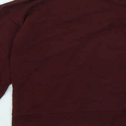 River Island Girls Purple Viscose Pullover Sweatshirt Size 11-12 Years - Made To Perfection