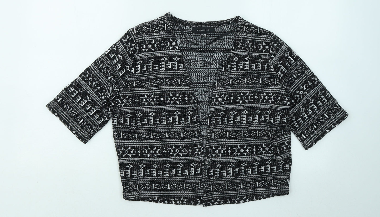 Womens UK Size 6 Atmosphere Black Cardigan Jumper