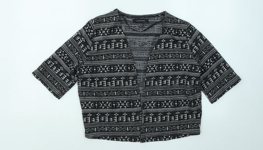 Womens UK Size 6 Atmosphere Black Cardigan Jumper