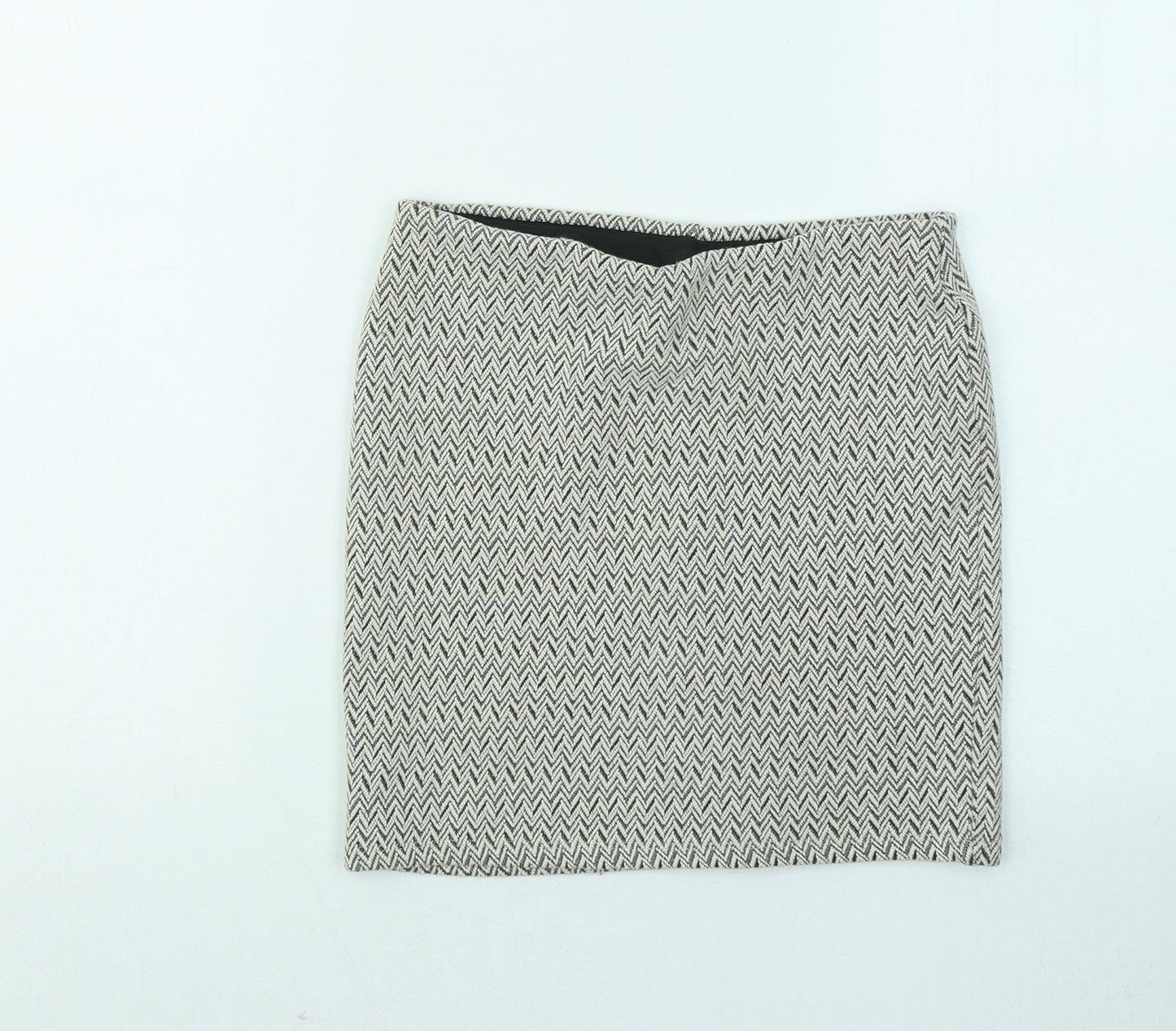 Atmosphere Womens Multicoloured Geometric Cotton Mini Skirt Size 4