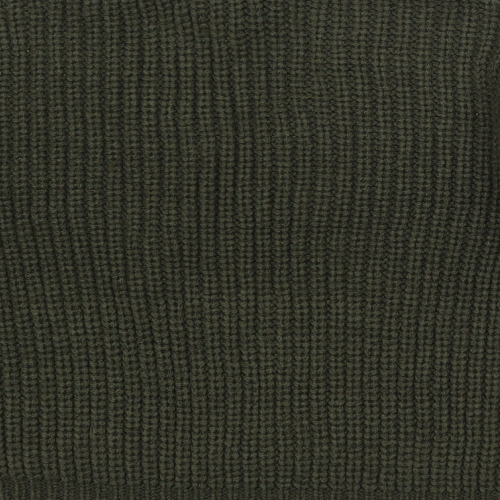 915 Generation Girls Green Round Neck Acrylic Pullover Jumper Size 9 Years - Keyhole Neck