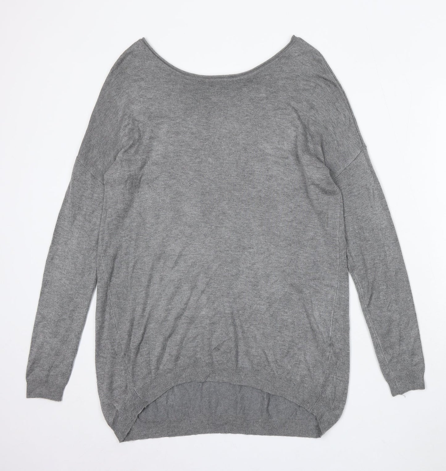 Womens UK Size S Atmosphere Grey Pullover Jumper