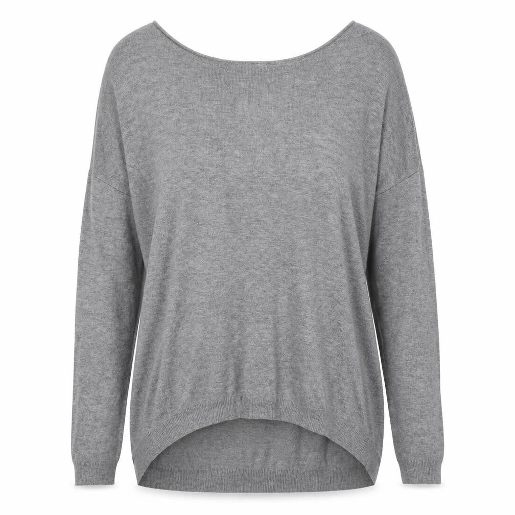 Womens UK Size S Atmosphere Grey Pullover Jumper