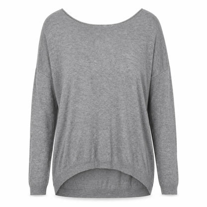 Womens UK Size S Atmosphere Grey Pullover Jumper