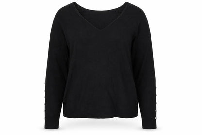 Womens UK Size S NEXT Black Pullover Jumper