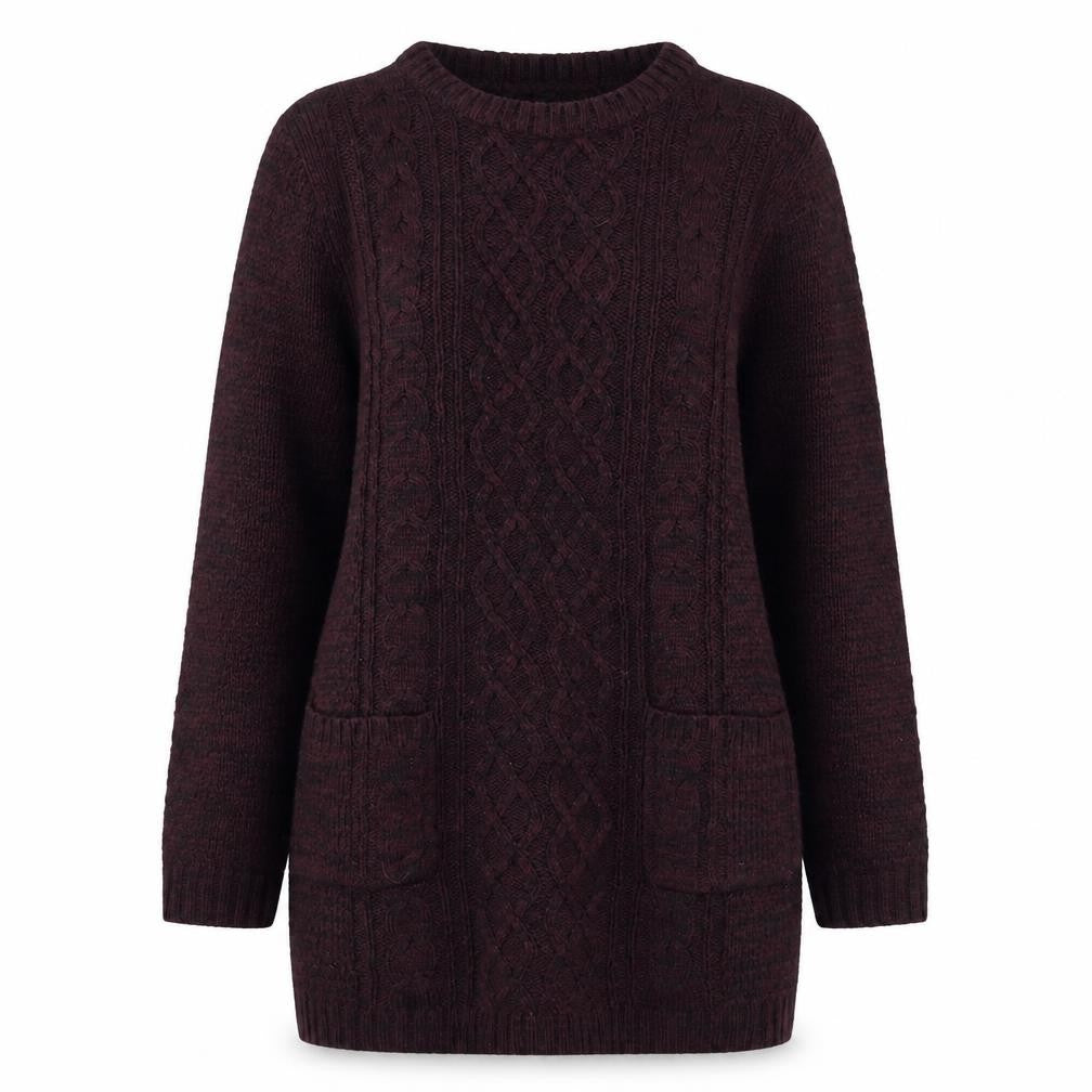 Womens UK Size 14 Intuition Purple Pullover Jumper