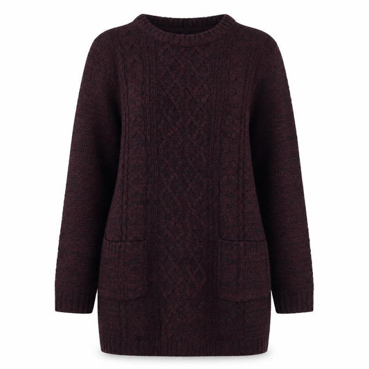 Womens UK Size 14 Intuition Purple Pullover Jumper