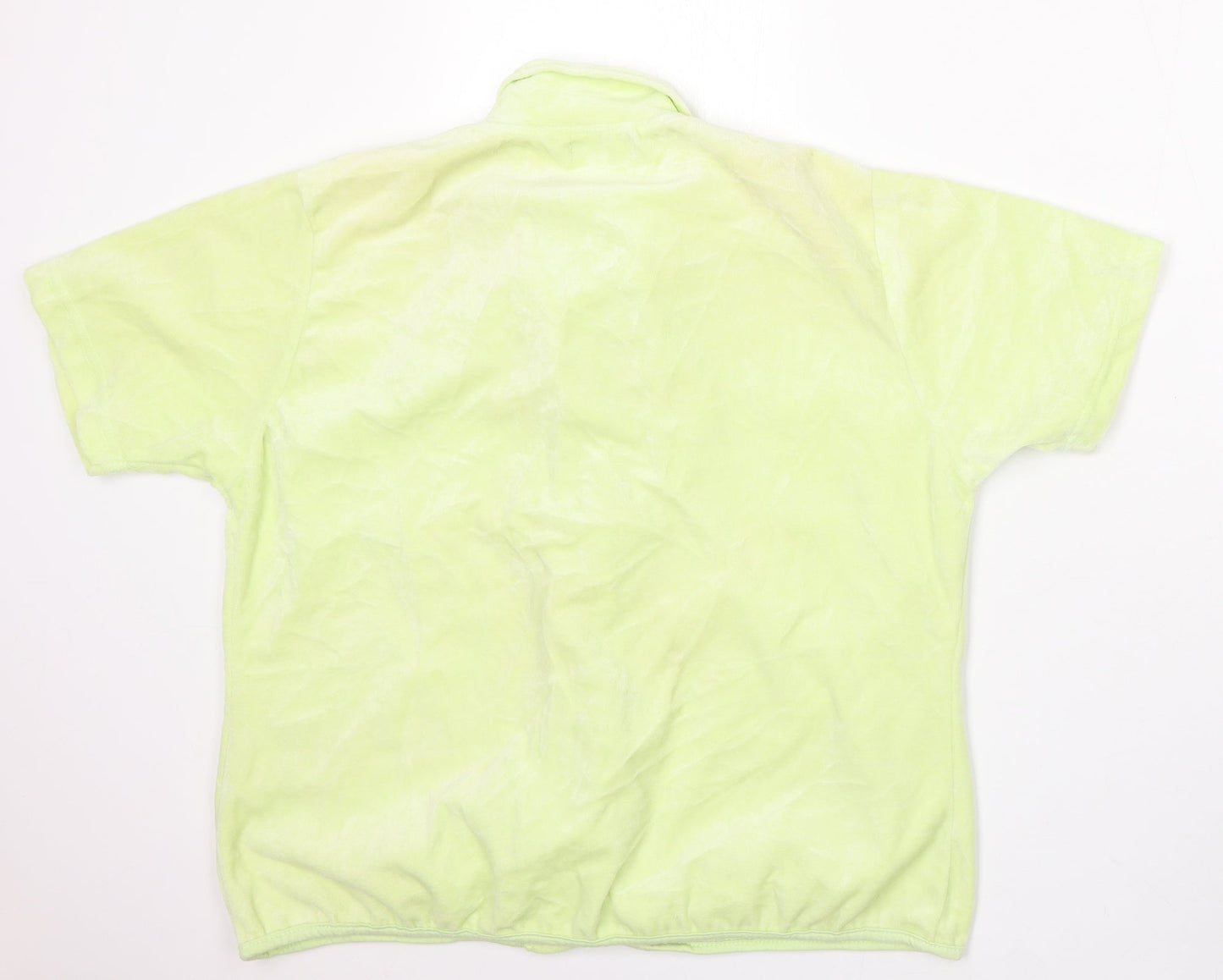 Womens UK Size 10 PRETTYLITTLETHING Green Cardigan Jumper