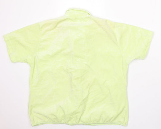 Womens UK Size 10 PRETTYLITTLETHING Green Cardigan Jumper