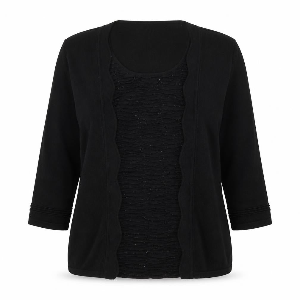 Womens UK Size 14 Marks and Spencer Black Pullover Jumper
