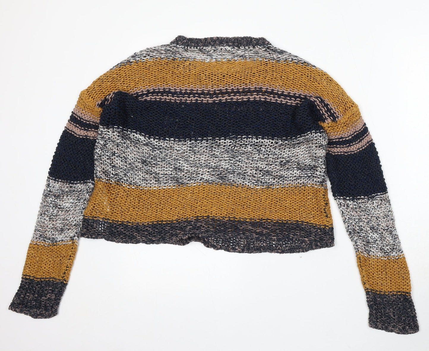 Womens UK Size S Noisy may Multicoloured Pullover Jumper